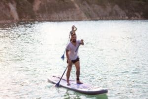 How long does it take to paddle board a mile?