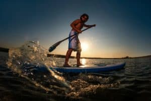 How to Get Back on a Paddleboard After Falling