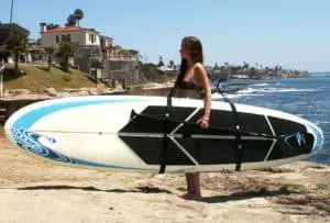 How to transport 2 paddleboards without a roof rack